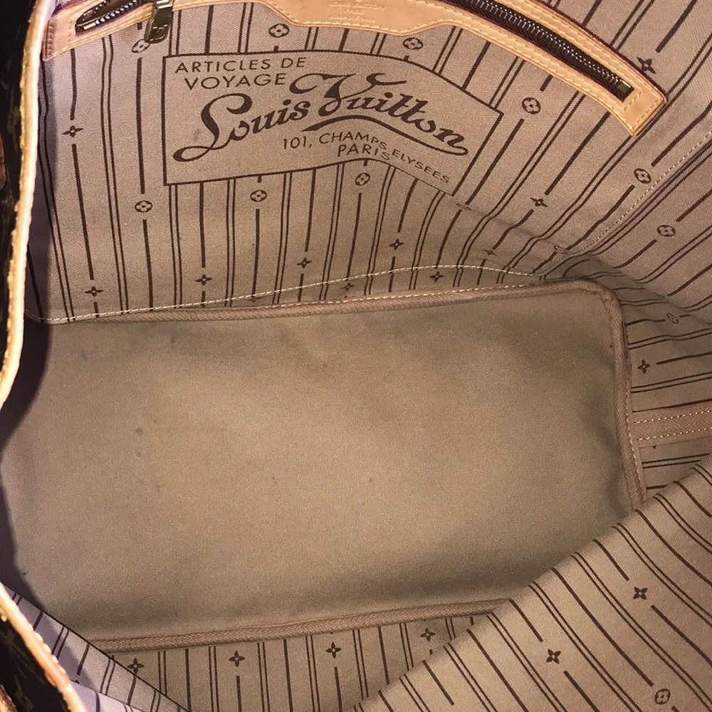 🌟BIGGEST🌟NEVERFULL GM TOTE LOUIS VUITTON - Picture 12 of 16